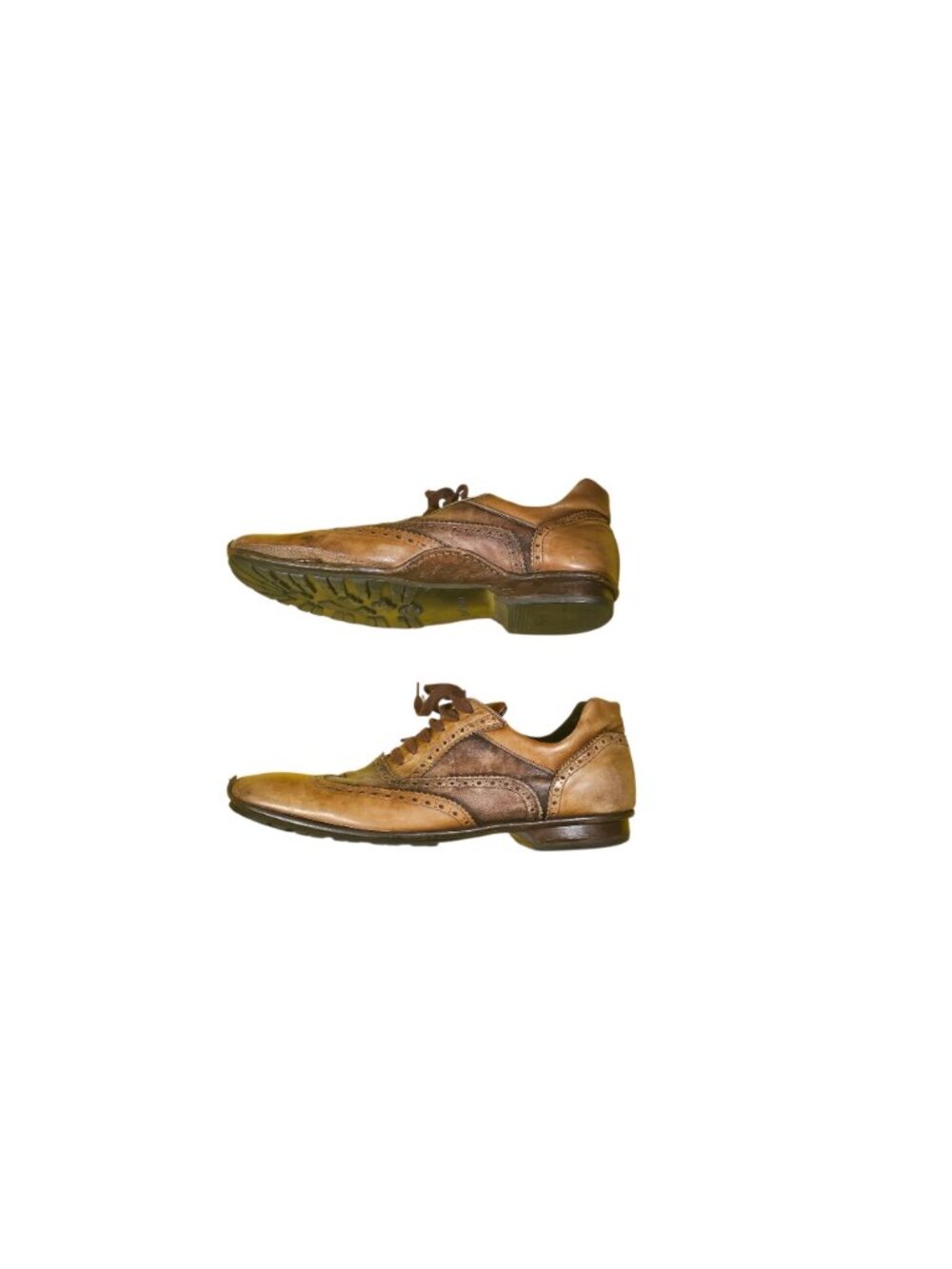 To Boot New York Mens Leather Brogue Wingtip Size 12 Brown - Picture 3 of 5